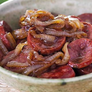 Linguiça de cebolada