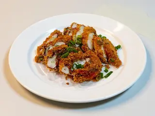 tentáculos fritos