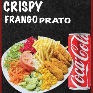 Menu Crispy frongo prato
