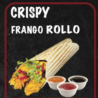 Crispy frango de rollo