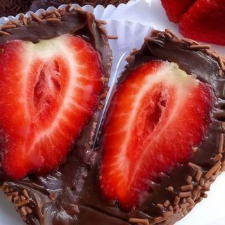 Coxinha de brigadeiro 