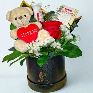 Box Teddy I Love You