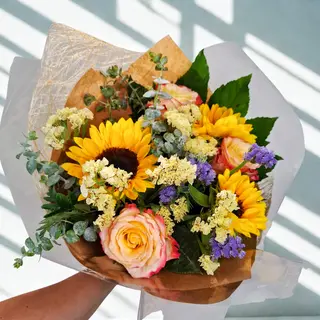 Bouquet Sol & Rosas