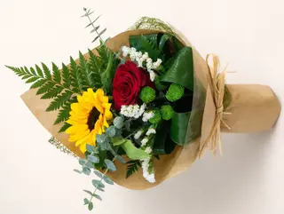 Girassol e Rosa