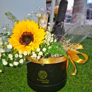 Box Girassol & Brinde 