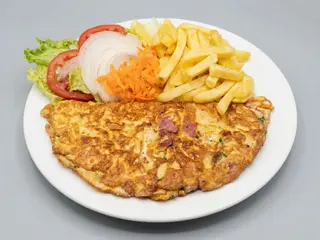 Omolete de Camarão