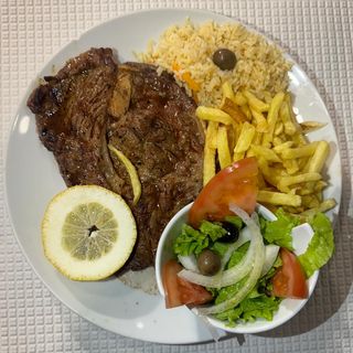 Costeleta de novilho grelhada