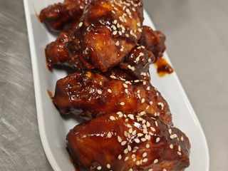 Asas de frango com Molho Gochujang