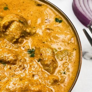 chicken tikka masala with rice