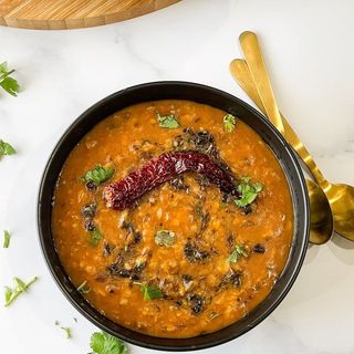 dal tadka  with rice