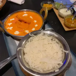 Camarão masala