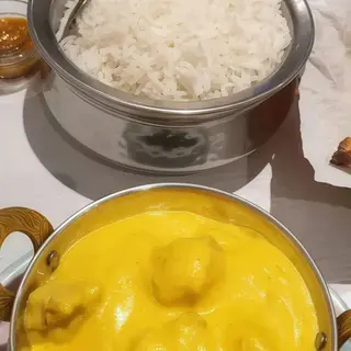 Mango chicken curry