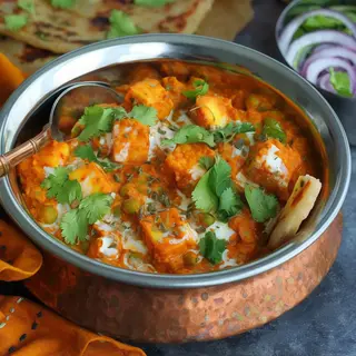 Matar paneer