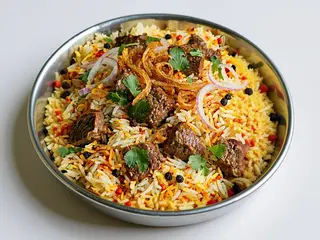 Lamb biryani