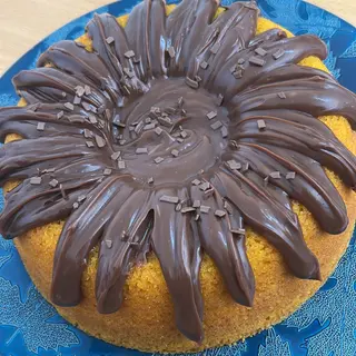 Bolo de Cenoura com Chocolate