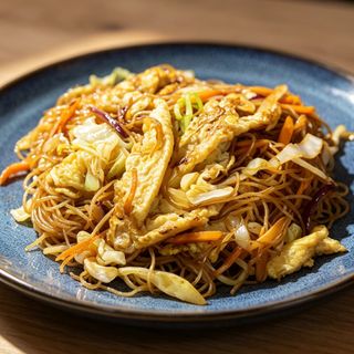 Massa Arroz Frita com Vegetais