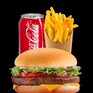 Vegetariano Burger Combo