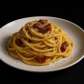 Esparguete à carbonara