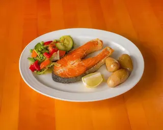 Salmão Grelhado