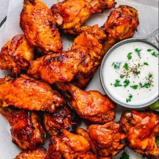 Asas de Frango 6 com menu