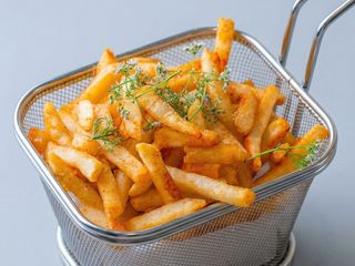 Batata com picante