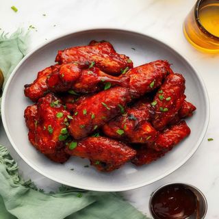 Home made chicken wing with BBQ