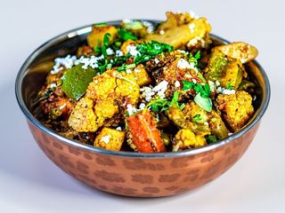 Khada paniya vegetable masala