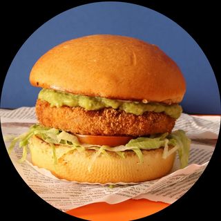 Burger vegetariano + Batata