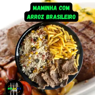 Maminha com Arroz Brasileiro