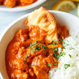 Caril de frango com Arozz basmati 