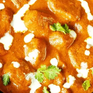 Pork butter masala  with basmati rice 