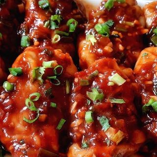 Chilli momo chicken 