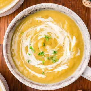 Vegetable cream soup 