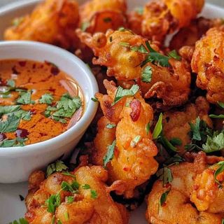 Shrimp pakoda 