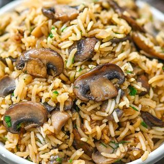 Mushroom rice 