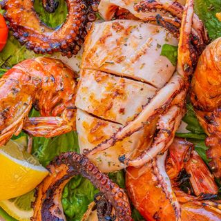 Prato mixta de marisco 