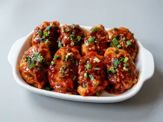 Chilli momo chicken 