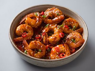 Shrimp chilli 