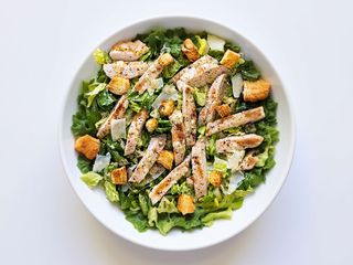 Chicken ceasar salad 