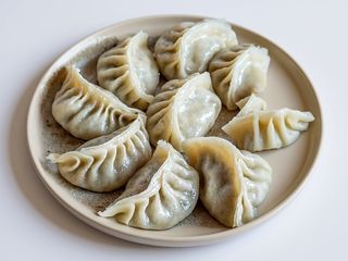 Veg steam momo 