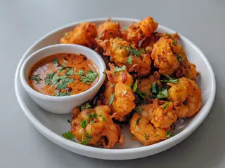 Shrimp pakoda 