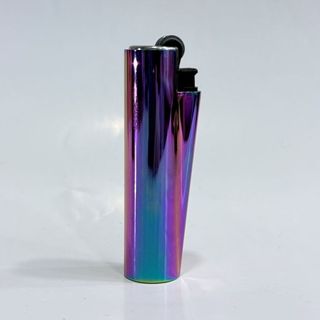 Clipper Metálico Iridescente – Recarregável e Exclusivo