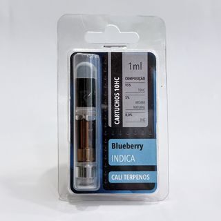 Cartucho Vape Indica Blueberry 10HC Cali Terpenos 1ml