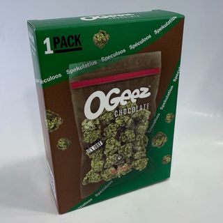 Ogeez Chocolate Spekuloos – 1 Pack, Sem THC