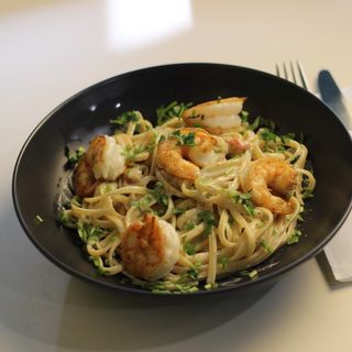 Linguine de Camarão