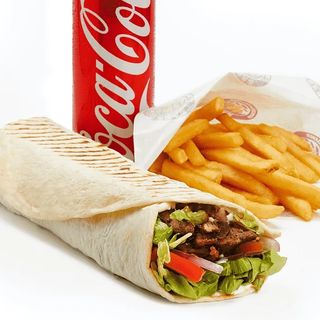 2 DURRUM KEBAB COM BATATA O BEBIDA