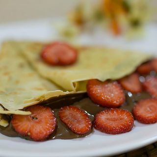 Crepe Nutella e Morango