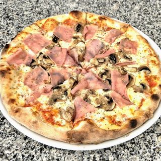 Pizza Fiambre Cogumelho