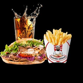 Menu Doner pão pita