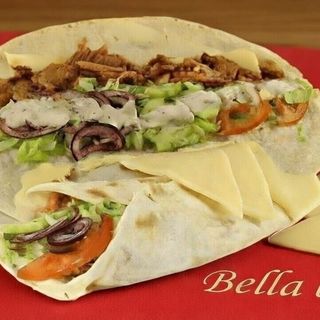 wrap kebab com Queijo